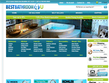 Tablet Screenshot of bestbathroom4u.com